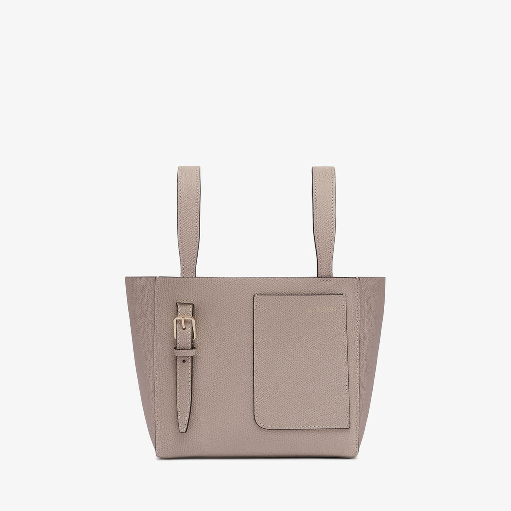 Borsa a Secchiello Soft Micro - Rosa Nude - Vitello VS - Valextra - 1