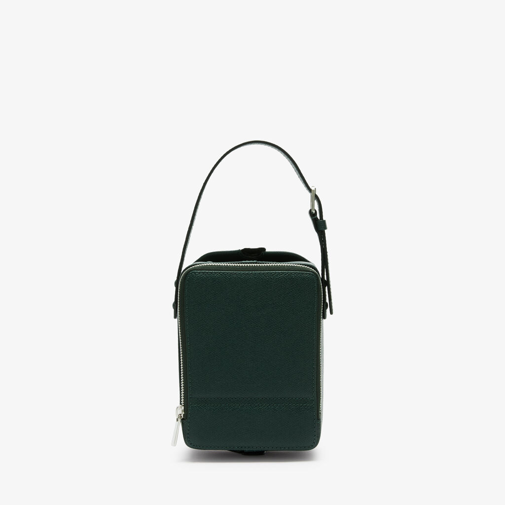 Borsa Tric Trac - Verde Valextra - Vitello VS - Valextra - 7