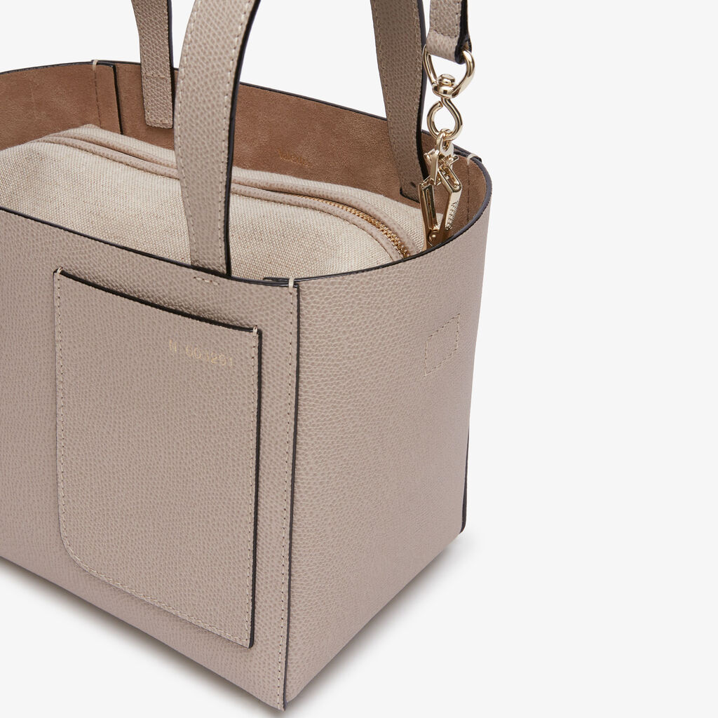 Borsa a Secchiello Soft Micro - Rosa Nude - Vitello VS - Valextra - 2