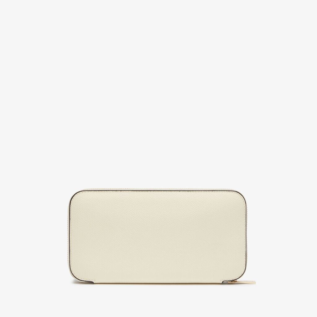 Zip Around 10 CC Wallet - Pergamena White - Vitello VS - Valextra - 1