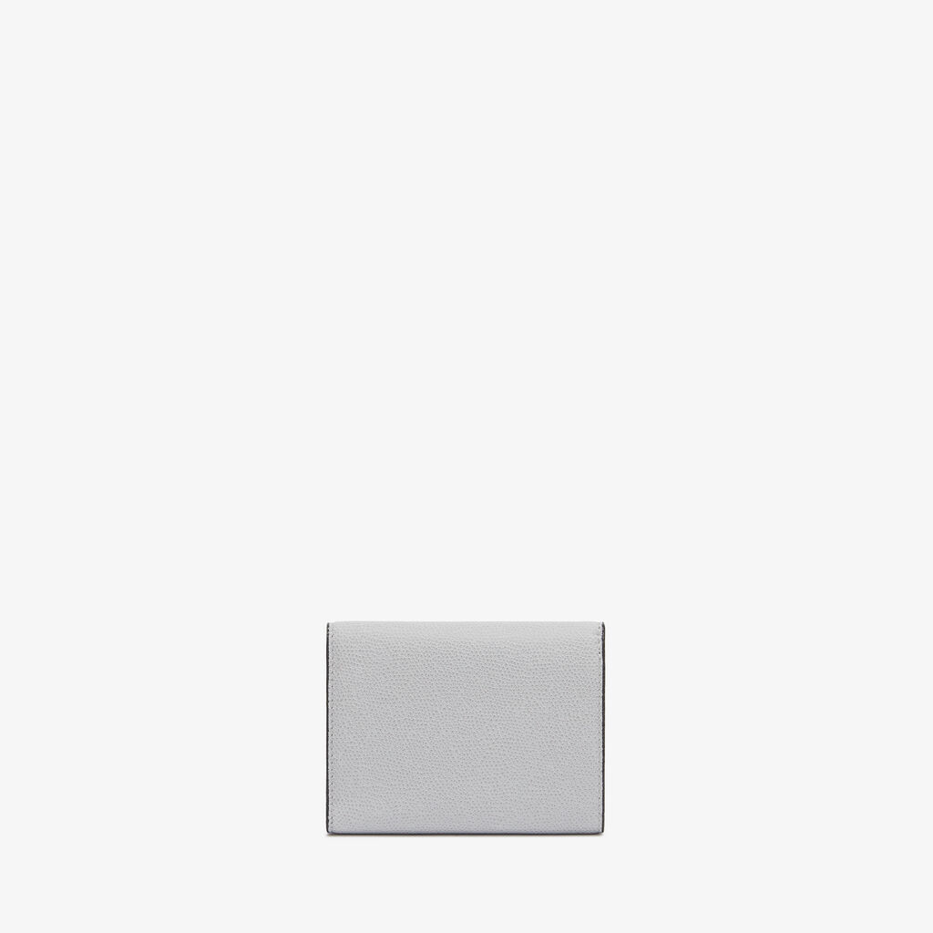 Iside Fold Wallet - Stone Grey - Vitello VS - Valextra - 4