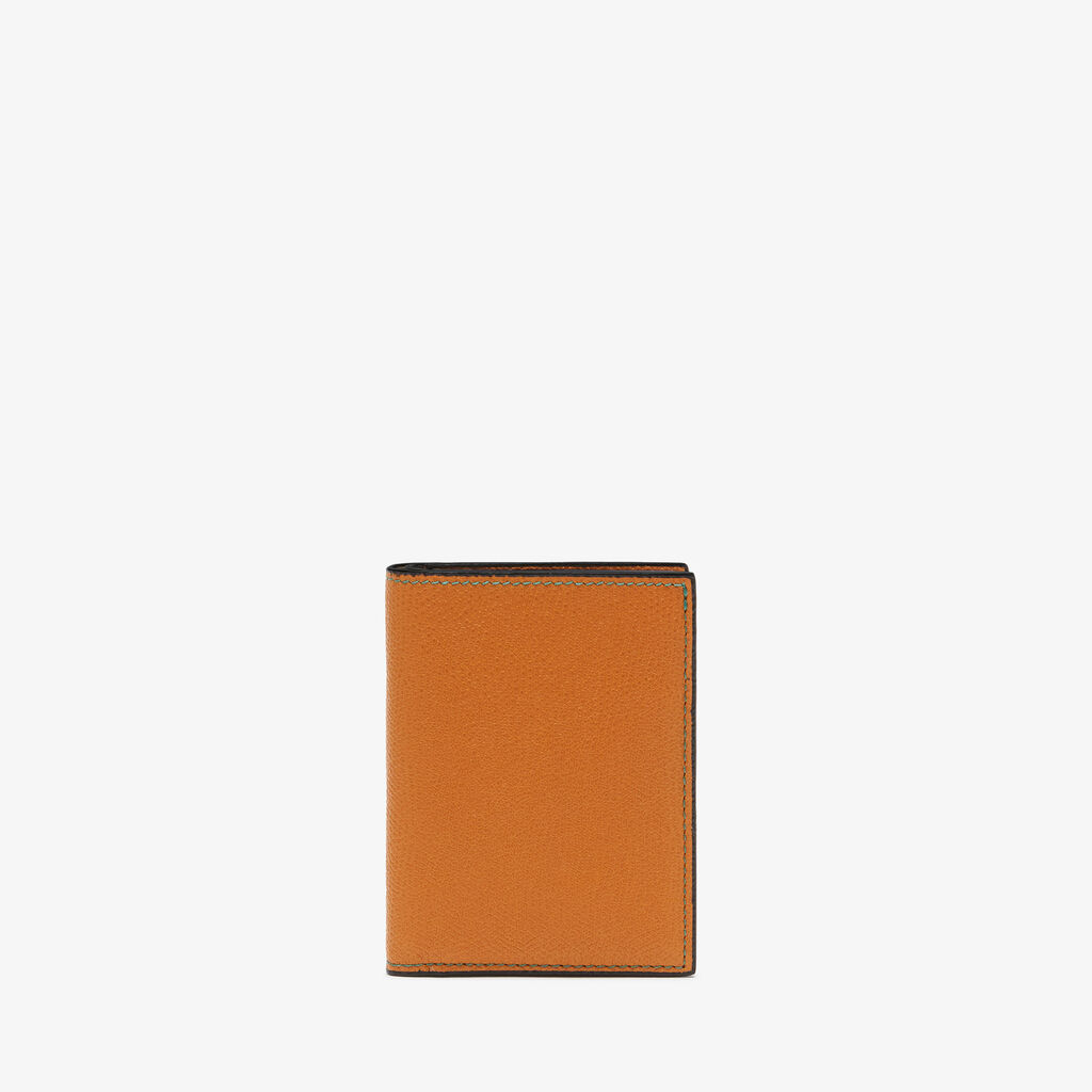 Portafoglio Bifold 4CC - Marrone Avana - Vitello VS - Valextra - 1