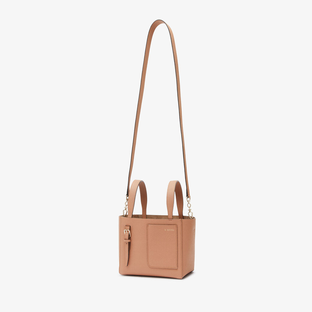 Soft Bucket Micro bag - Terra Brown - Vitello VS - Valextra - 4