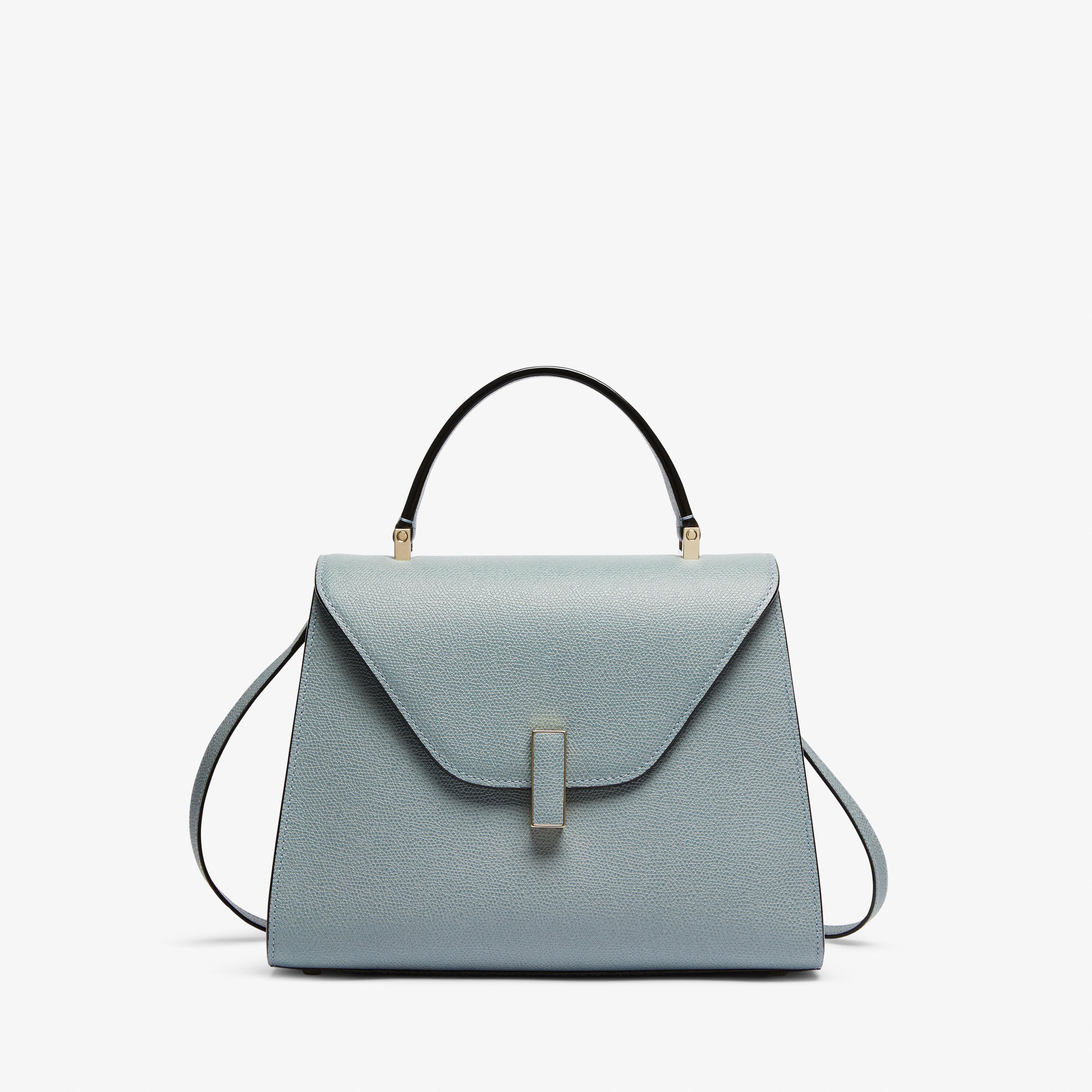 Women's Light blue Luxury Top Handle Bag | Valextra Iside