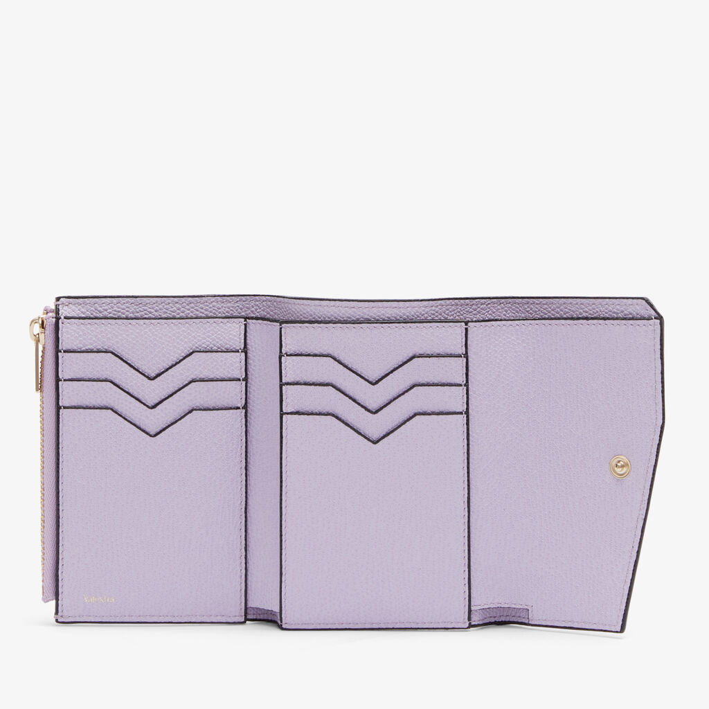 Pocket Purse 6CC - Wisteria Pink - Vitello VS - Valextra - 5