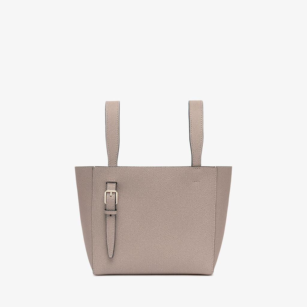 Soft Bucket Micro bag - Nude Pink - Vitello VS - Valextra - 5