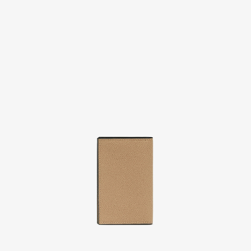 Card Case Onda - Cachemire Beige - Vitello VS - Valextra - 4