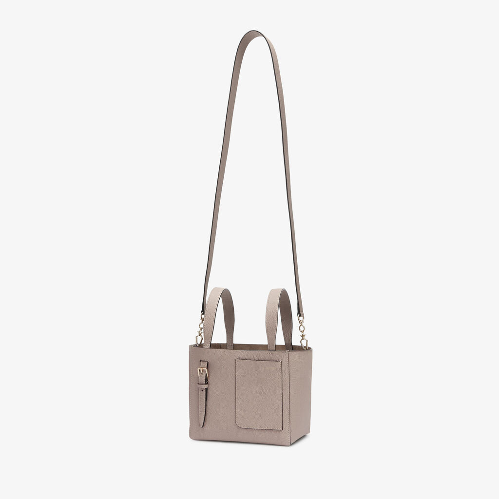 Borsa a Secchiello Soft Micro - Rosa Nude - Vitello VS - Valextra - 4