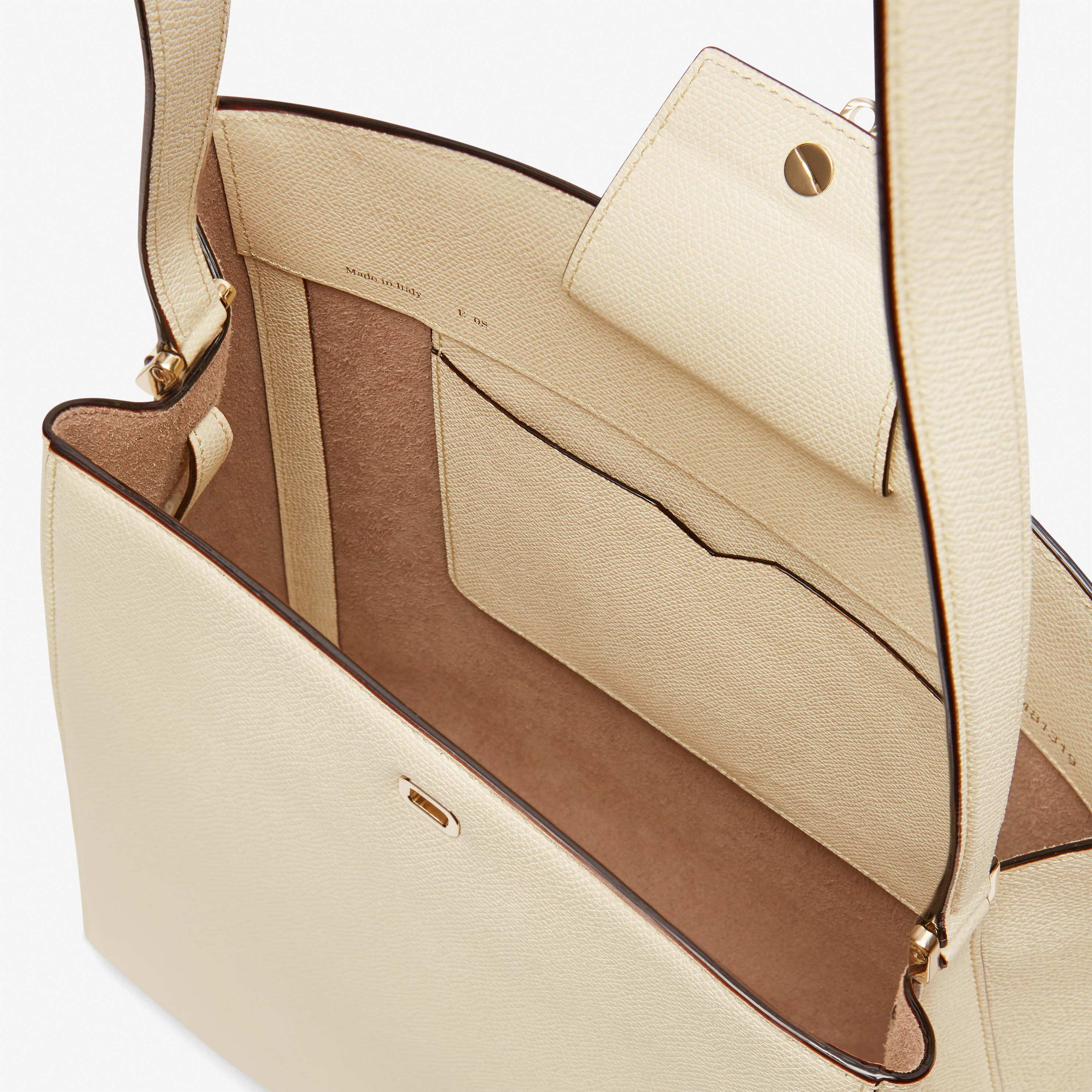 Brera shoulder bag - Pergamena White