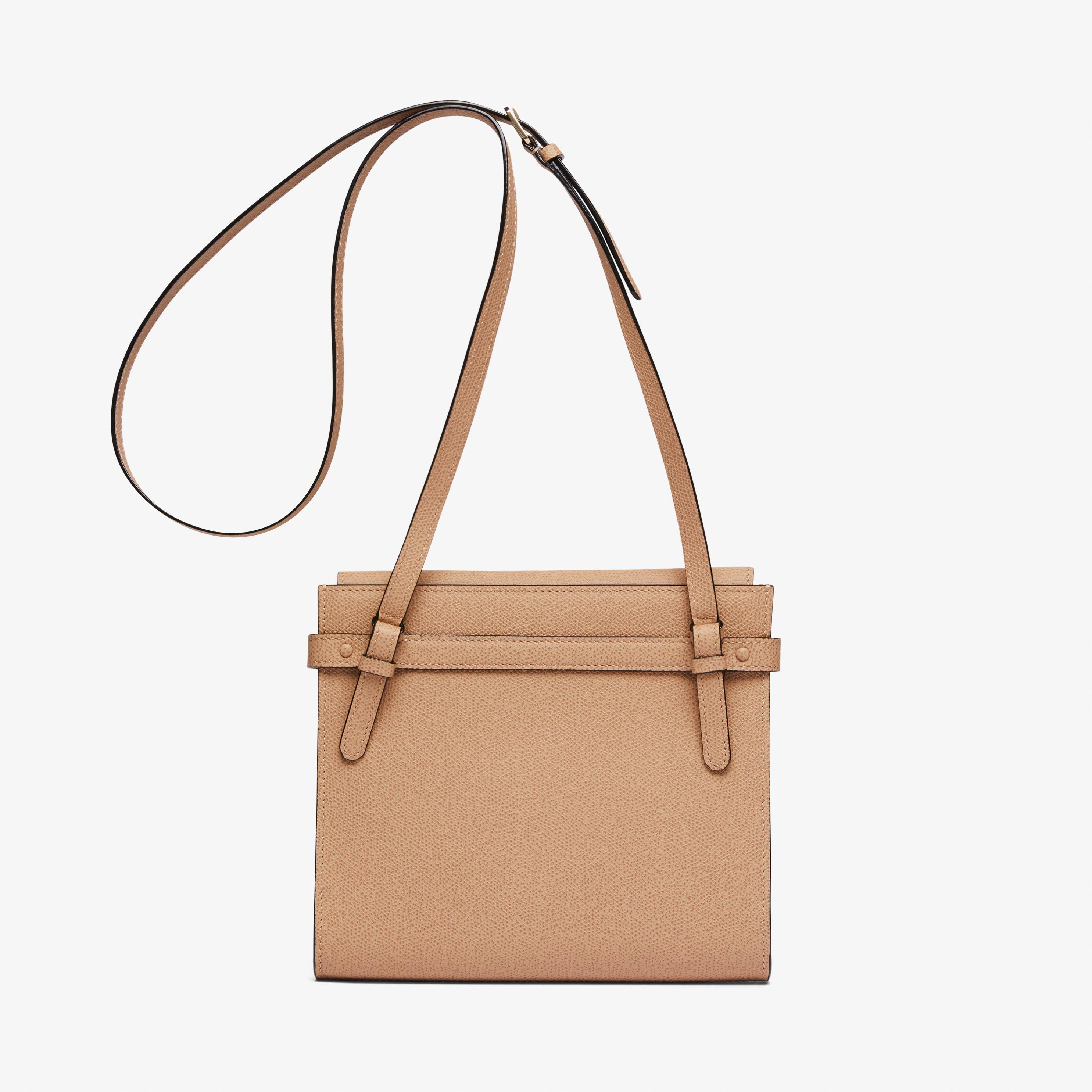 beige handbag