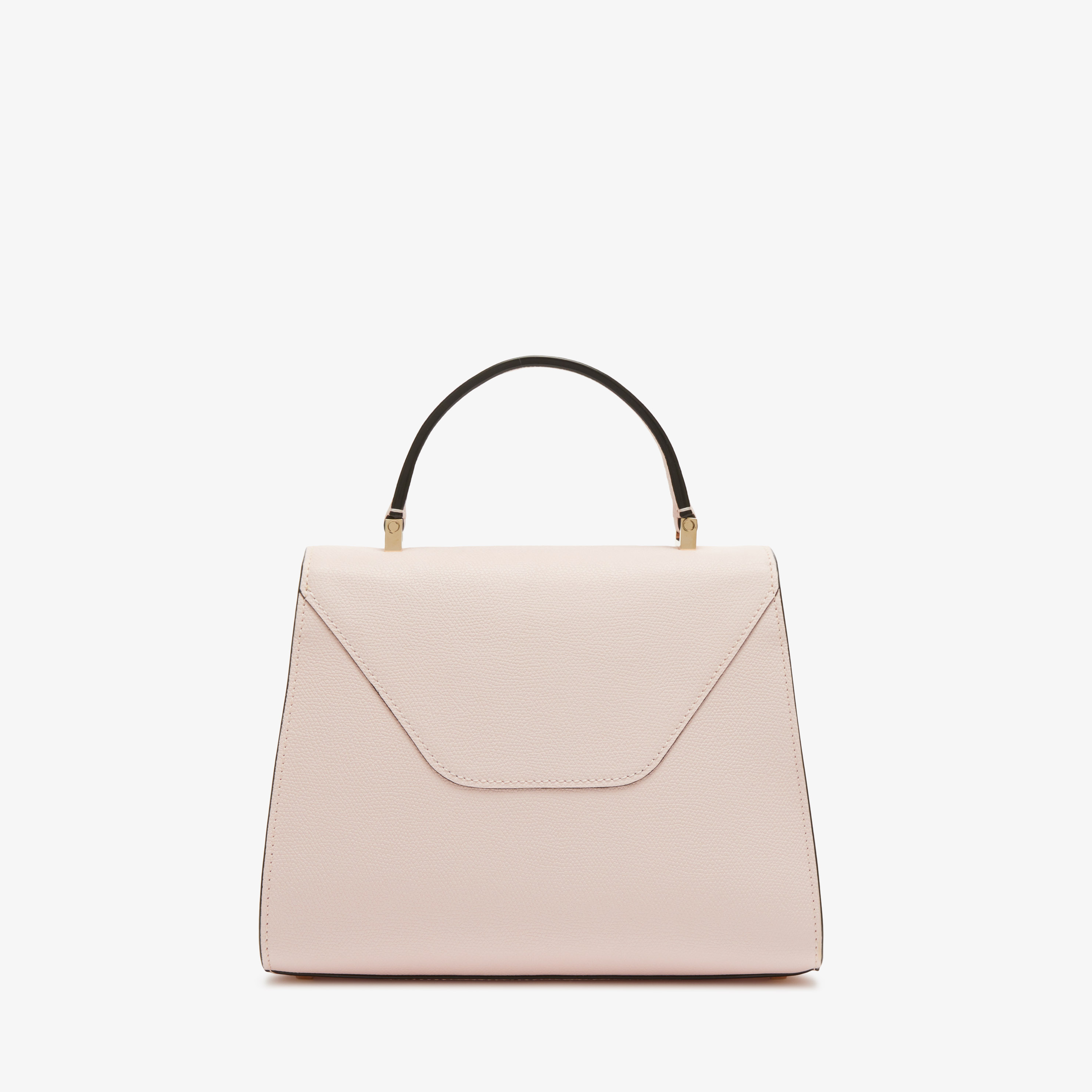 Pale Pink Leather Medium top handle bag | Valextra Iside