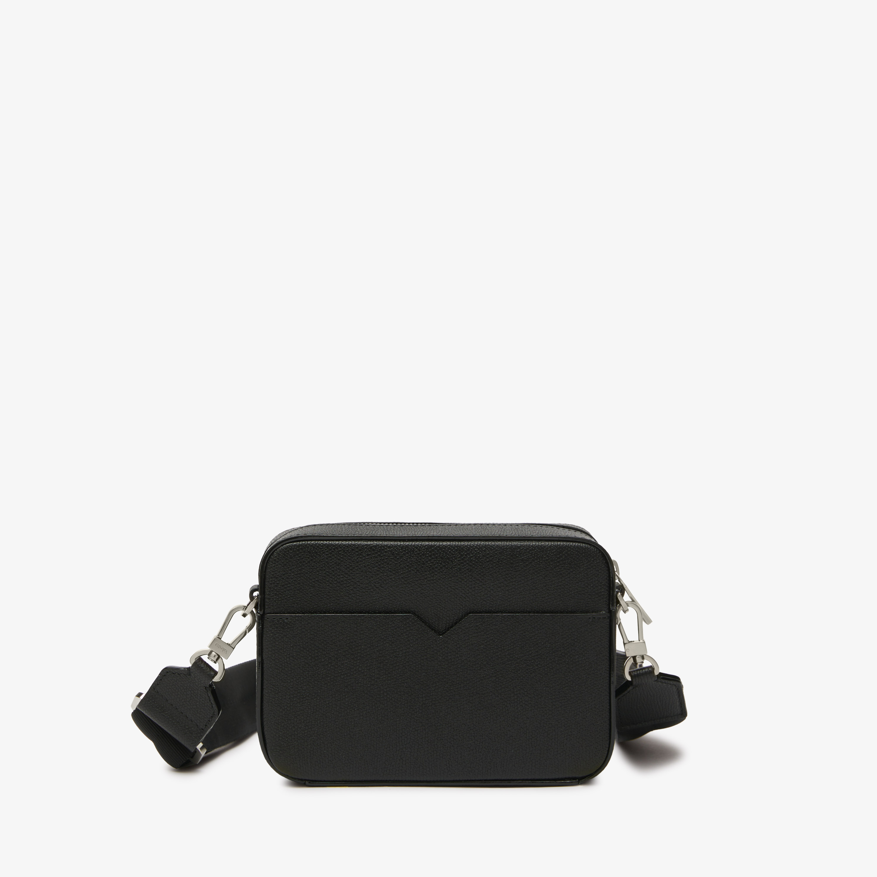 Men's Black Luxury Leather reporter Mini bag | Valextra V-Line
